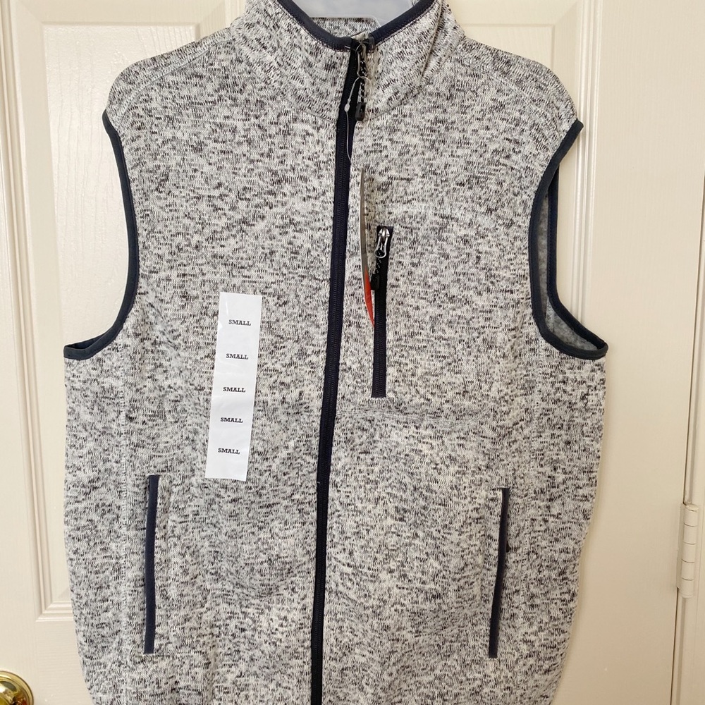 BN FREE COUNTRY MEN’S VEST in PUMICE size#S